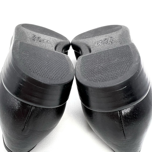 Sas Simplify Moccasin Loafer Flat Black Leather Comfort Shoe Size 5.5 *Wide* EUC - Picture 10 of 13